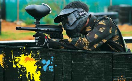Shootout Zone Andheria Mor - Get a paintball game at just Rs 160!