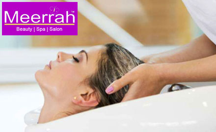 Meerrah Beauty Spa Wakad - Get hair rebonding, hair spa & more at just Rs 2970! 