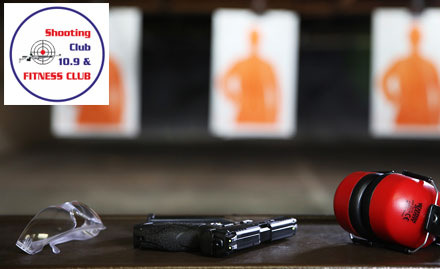Shooting Club 10.9 & Fitness Club Sector 15, Gurgaon - Load, Aim & Shoot! Get a shooting session at just Rs 120