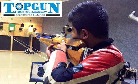 Topgun Shooting Academy Sector 31, Gurgaon - Load & Shoot! Get 20 shots at just Rs 650