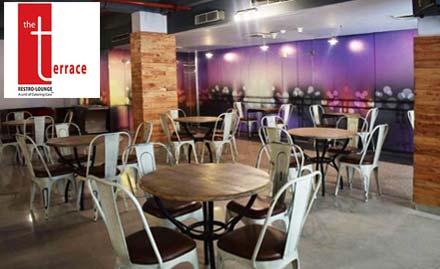 The Terrace Vaishali, Ghaziabad - Live well, eat well! Get 20% off on food bill