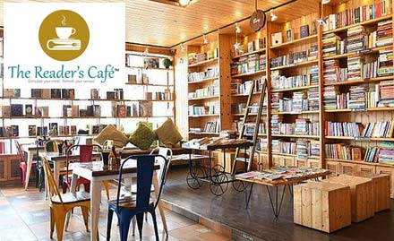 The Reader's Cafe Indirapuram, Ghaziabad - Enjoy 25% off on total bill!