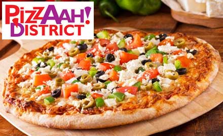 PizzAah! District Kandivali West - Buy any large pizza & get one regular pizza free!