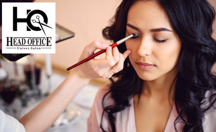 Head Office Unisex Salon Punjabi Bagh - Upto 50% off on hair care, beauty & make-up services!