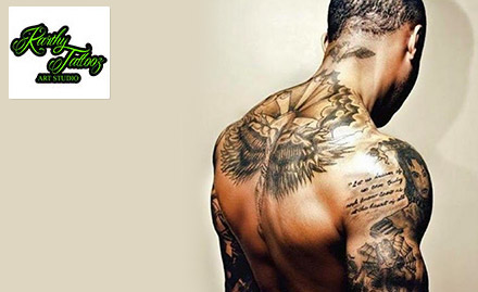Karthy Tattooz Koramangala - Get 1 sq inch tattoo complimentary!