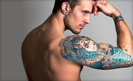 Aaryan's Tattoos & Piercings Bodakdev - Get 20% off on permanent tattoo!