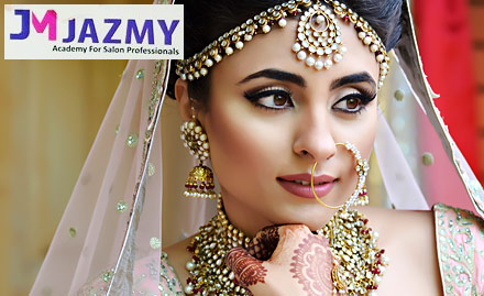 Jazmy Hair and Beauty Lounge Pitampura - Get Bridal makeup at Rs 9999 only!