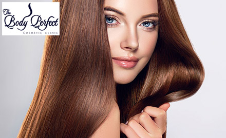 The Body Perfect BTM Layout - Get upto 80% off on hair straightening , keratin hair smoothening, haircut, wash and more !