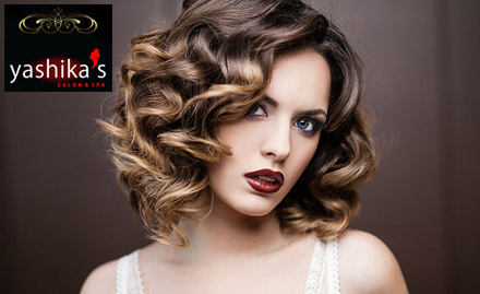 Yashika's Salon And Spa Thane west - Rs 2499 for Global hair or colour highlights !