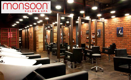 Monsoon Salon Connaught Place - Get Flat 40% off on salon services.