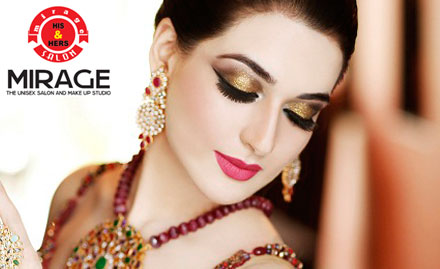 Mirage The Unisex Salon & Makeup Studio Sector 7, Dwarka - Rs 1500 for party makeup, dress draping & more!