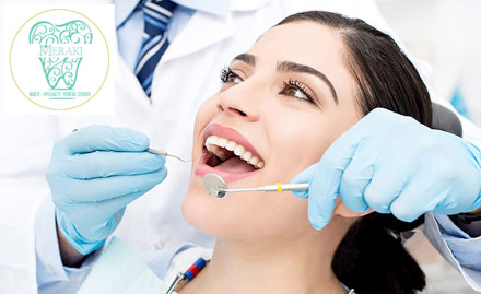 Meraki Dental Studio South Extension Part 2 - Get upto 80% off on Cleaning, polishing & more!