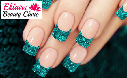 Eklairs Beauty Clinic Vikaspuri - Life is not perfect but my nails Are! Get Permanent gel nail extensions in just Rs Rs 999.