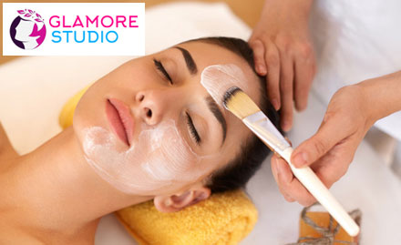 Glamore Studio Sector 7, Dwarka - Rs 999 for acne Peel or whitening-glow treatment or Omega-3 facial or led facial!