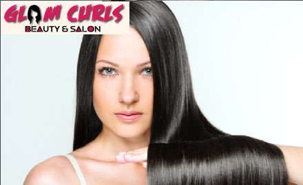 Glam Curls Malviya Nagar - Rs 2499 for Smoothing or rebounding(any length, Haircut and more!