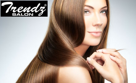 Trendz Salon Janakpuri - Get Smoothening and Keratin treatment (any length) in just Rs 5999