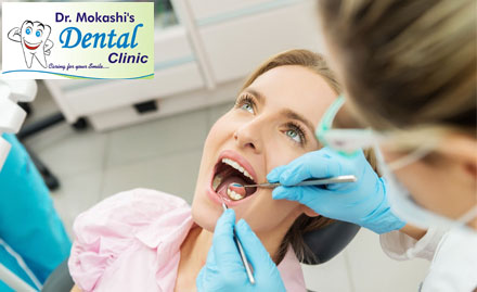 Mokashi Dental Clinic Akurdi  - Get Upto 85% off on scaling, polishing & more at Mokashi Dental Clinic!
