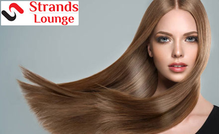 Strands Salons Sector 20 - It’s the season to have great hair! Get Upto 45% off on Keratin treatment, Root touchup.