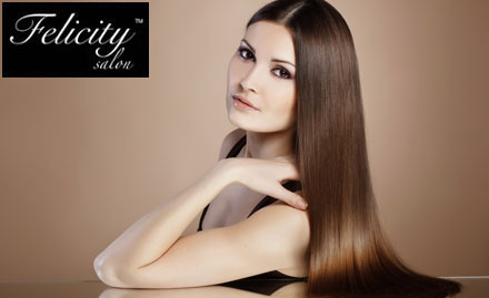 Felicity Salon Janakpuri - Get Hair Rebonding or Smoothening (any length) in just Rs 1999!