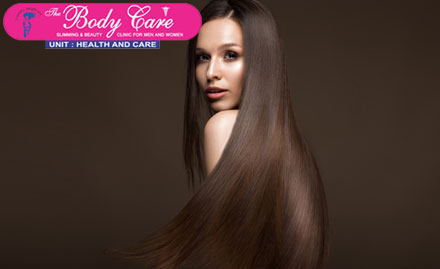 The Body Care Slimming & Cosmo Derma Beauty Clinic Pitampura - Get any length hair straightening in just Rs 2599!