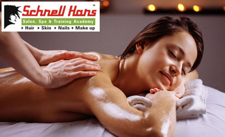 Schnell Hans Salons Spa & Training  Academy Malabar Hill - Get full body massage in just Rs 799!